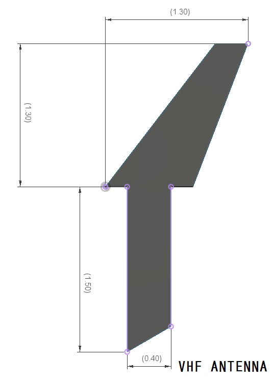 1/400(1/500) VHF ANTENNA & ELT ANTENNA エッチングパーツ