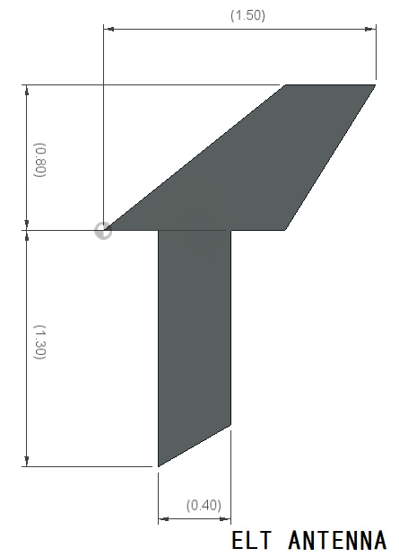 1/400(1/500) VHF ANTENNA & ELT ANTENNA エッチングパーツ