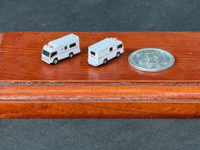1/400 GSEシリーズ No.33 救命救急車両セット(塗装済み完成品)