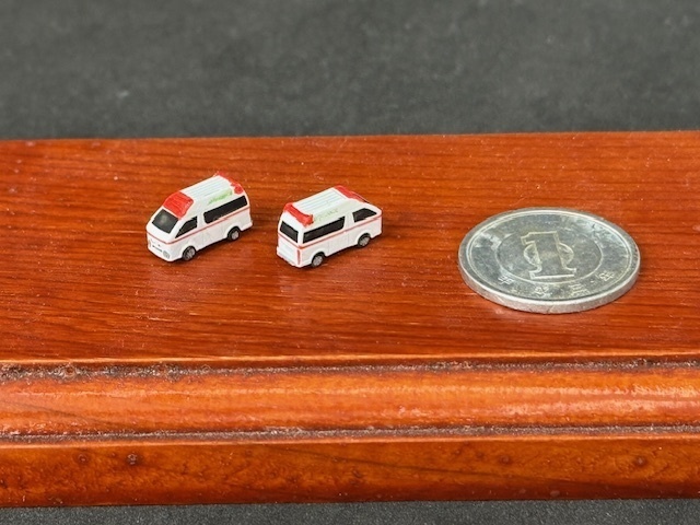 1/400 GSEシリーズ No.33 救命救急車両セット(塗装済み完成品)