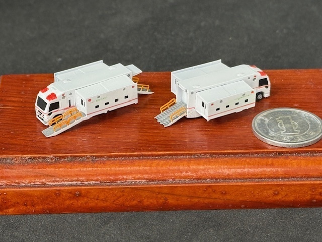 1/400 GSEシリーズ No.33 救命救急車両セット(塗装済み完成品)