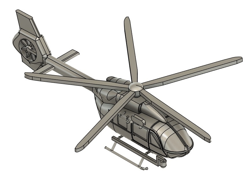 1/400 航空機シリーズNo.2B BK117 D3  消防ヘリ仕様