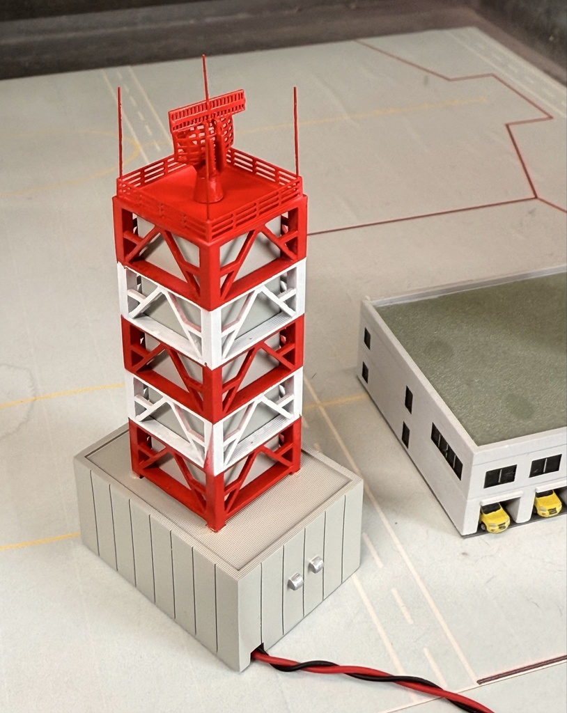 1/400 空港情景シリーズ9 空港監視レーダー(ASR)