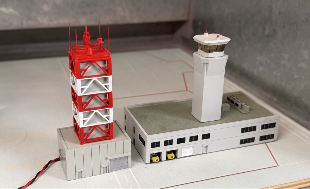 1/400 空港情景シリーズ9 空港監視レーダー(ASR)