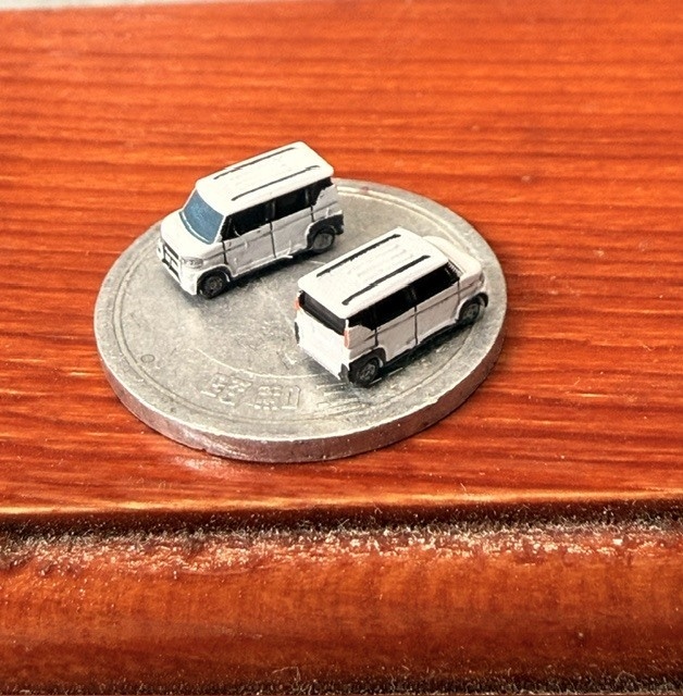 1/400 GSEシリーズ No.5 一般作業車セット2(塗装済み完成品)general work vehicles(Painted finished product kit)