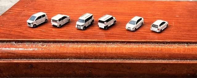 1/400 GSEシリーズ No.5 一般作業車セット2(塗装済み完成品)general work vehicles(Painted finished product kit)