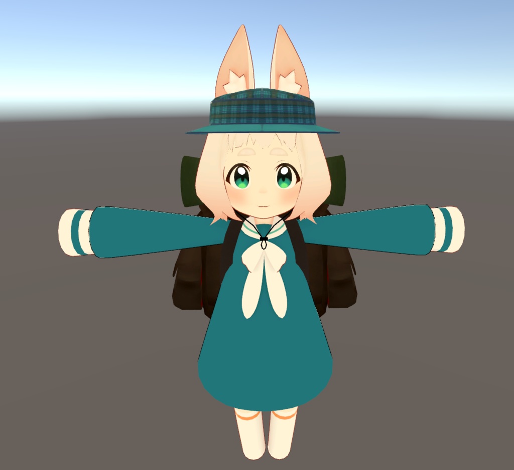 山用ハット(こんちゃん想定)ー無料版あり