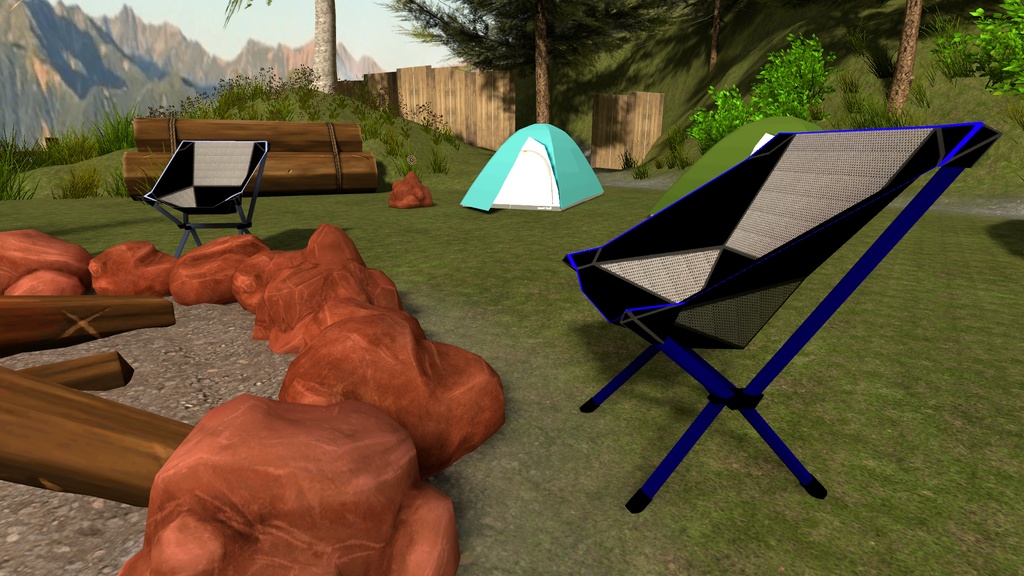 軽量キャンピングチェアー