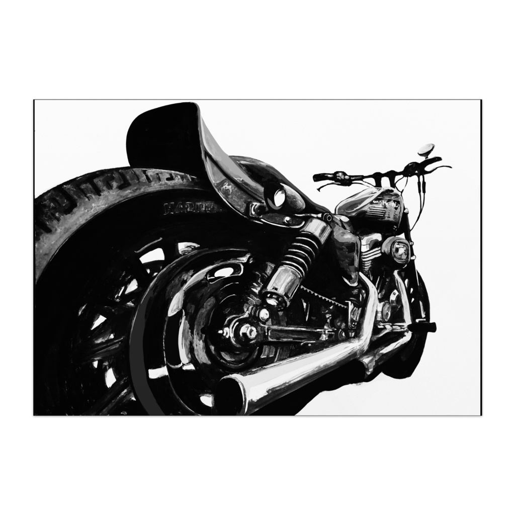 バイクのポスター