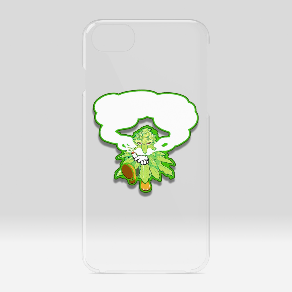 Mr.weed iPhone case - iPhone 6 / 7 / 8 / SE2 - クリア