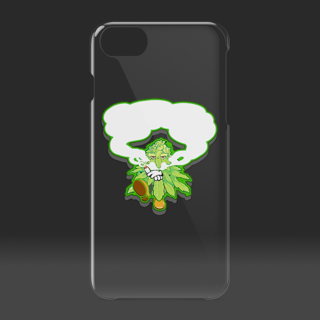 Mr.weed  iPhone case - iPhone 6 / 7 / 8 / SE2 - クリア