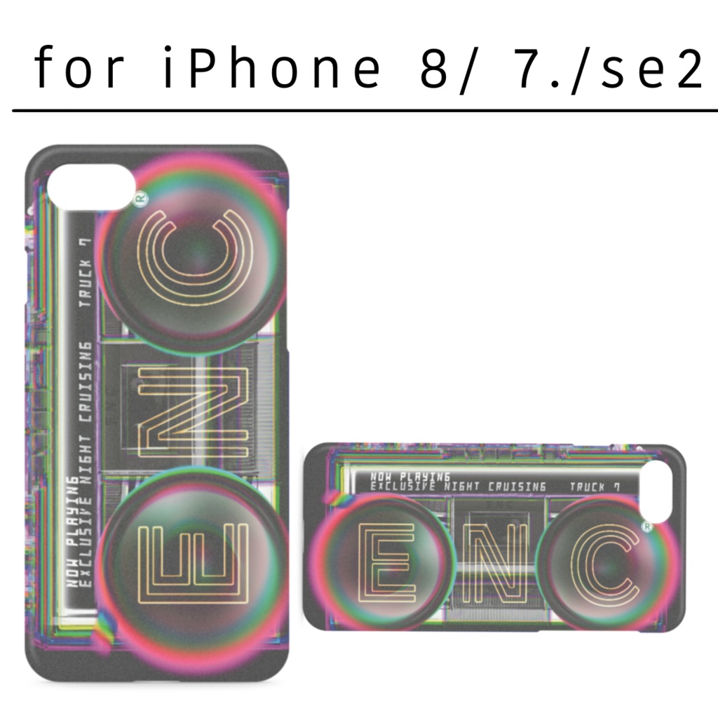 ラジカセインパクト(各種iPhoneケース)