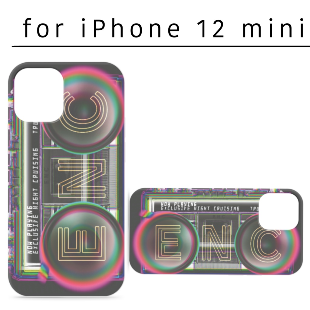 ラジカセインパクト(各種iPhoneケース)