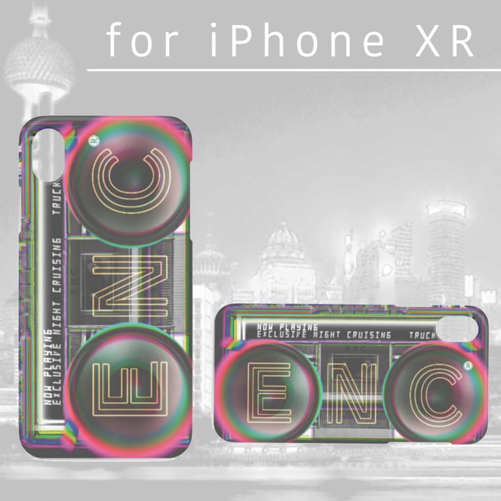 ラジカセインパクト(各種iPhoneケース)