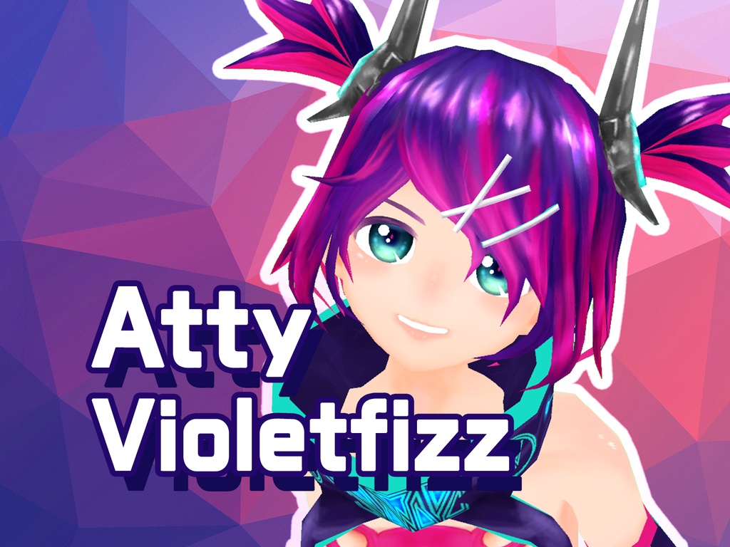 Atty Violetfizz v1.01【3Dオリジナルアバター】