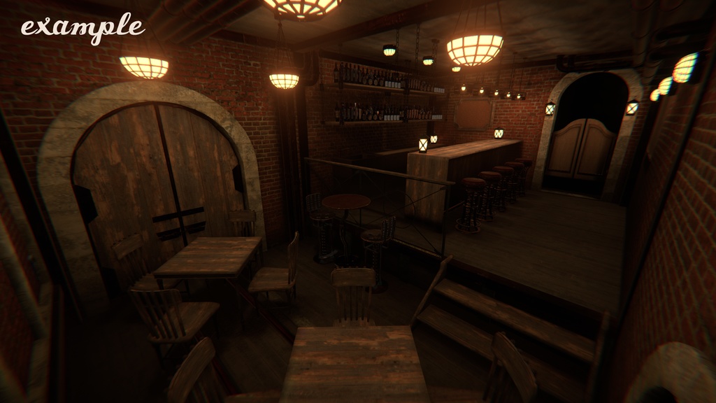 Trolley Bar by MoscowMule【VRCワールド】