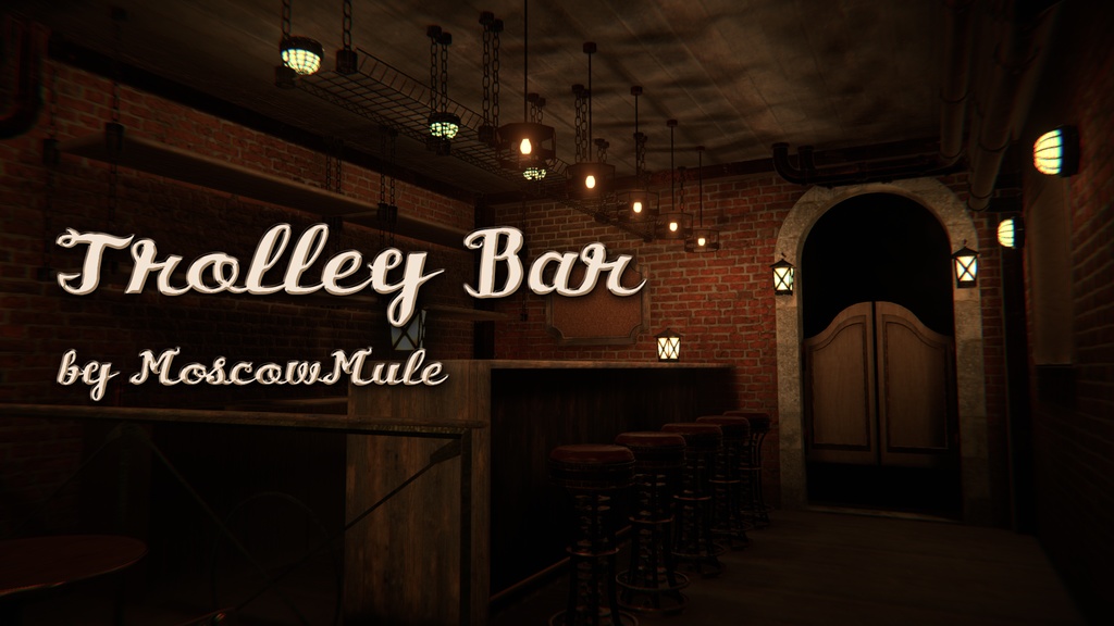 Trolley Bar by MoscowMule【VRCワールド】