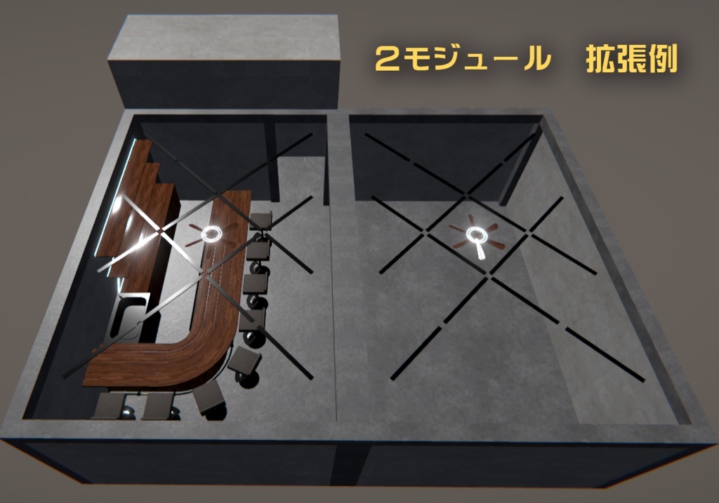 Module Bar by MoscowMule【VRCワールド】