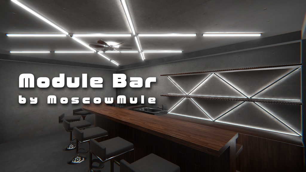 Module Bar by MoscowMule【VRCワールド】