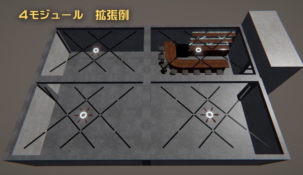 Module Bar by MoscowMule【VRCワールド】