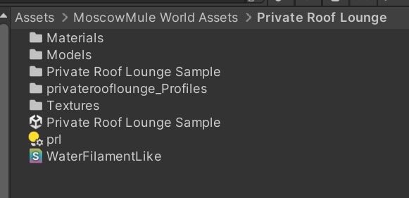 Private Roof Lounge by MoscowMule【VRChatワールド】