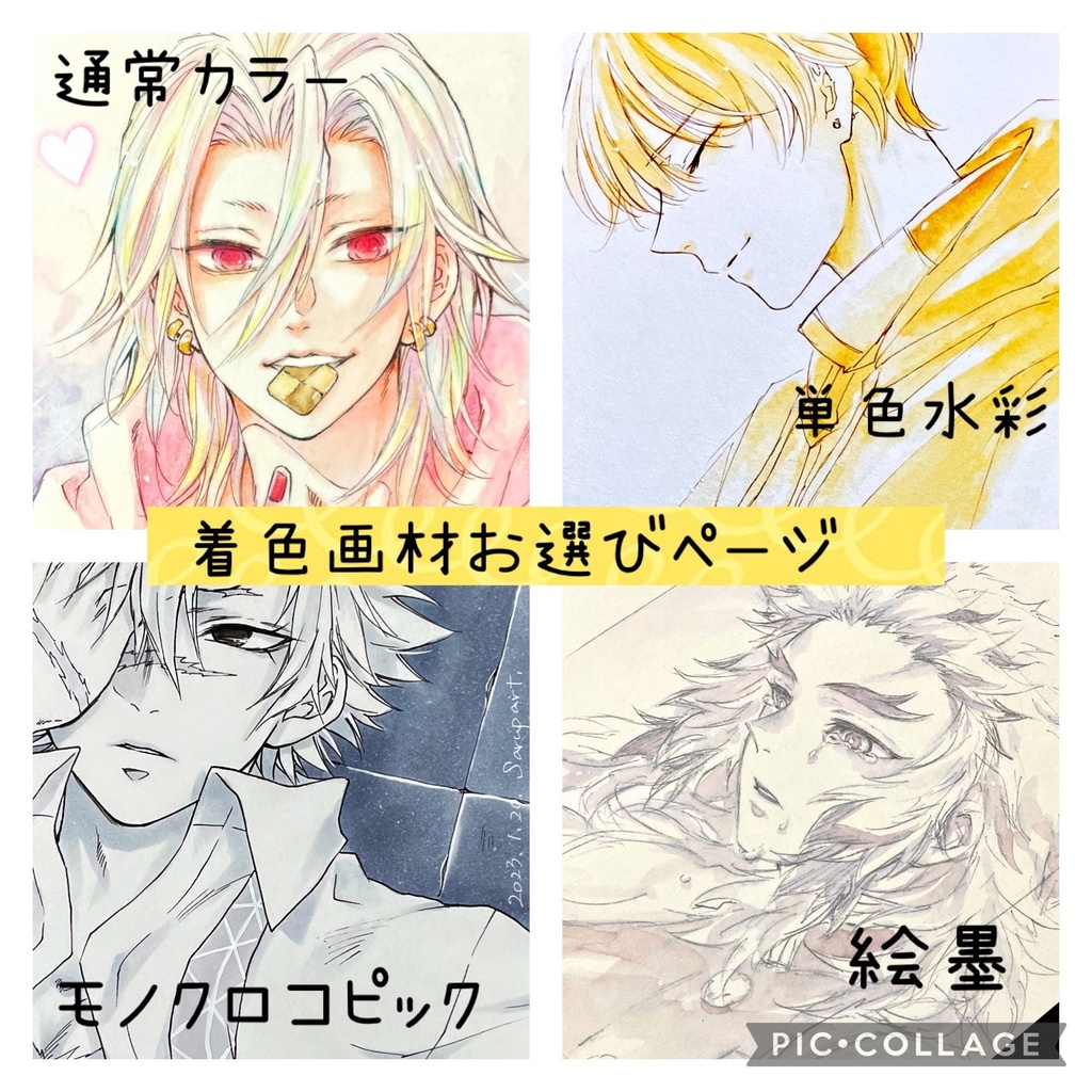 着色選択用※説明文をお読みください
