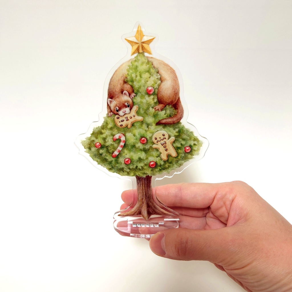 クリスマスツリーアクリルスタンド