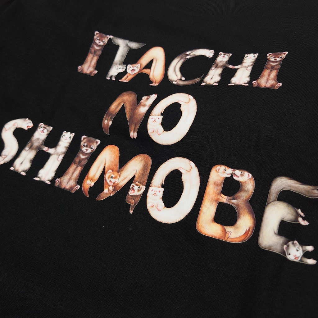 フェレットTシャツ「ITACHI NO SHIMOBE」