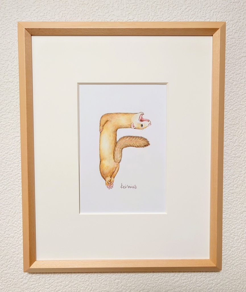 アルファベットシリーズ原画