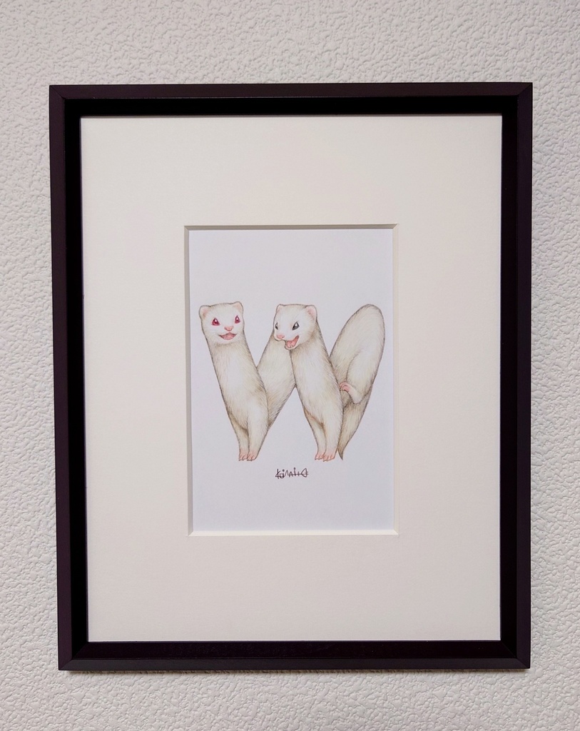 アルファベットシリーズ原画