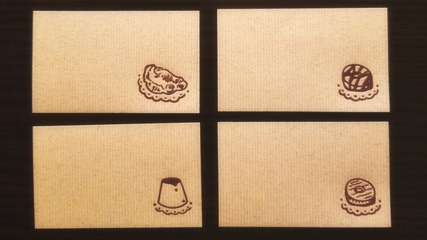 【十二カ月の紙もの】九月 ミニカード【16枚入り】