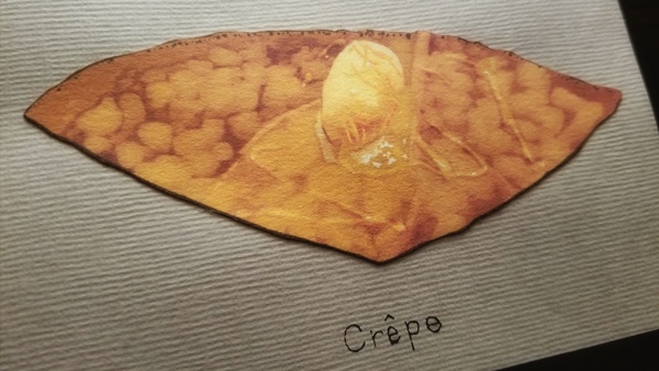 【十二カ月の紙もの】十月 デザートカード【メッセージカードつき】