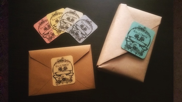 【十二カ月の紙もの】十一月 蔵書票(エクスリブリス)【箱入り】