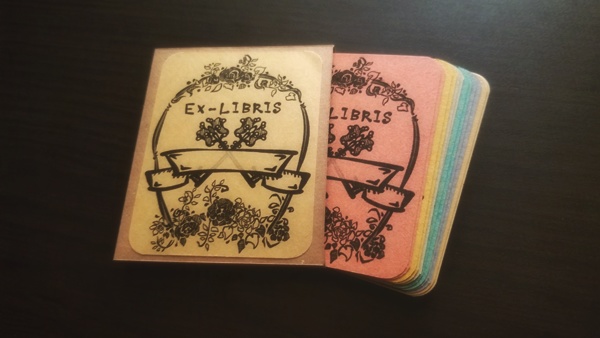 【十二カ月の紙もの】十一月 蔵書票(エクスリブリス)【箱入り】