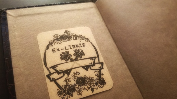 【十二カ月の紙もの】十一月 蔵書票(エクスリブリス)【箱入り】