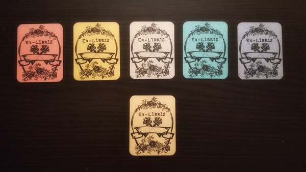 【十二カ月の紙もの】十一月 蔵書票(エクスリブリス)【箱入り】