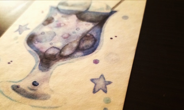 【ポストカード】色うつし【水彩・分離色】