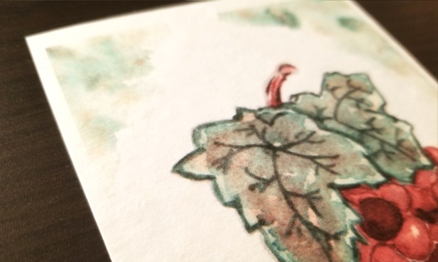 【ポストカード】色うつし【水彩・分離色】