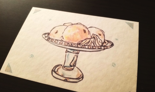 【ポストカード】色うつし【水彩・分離色】