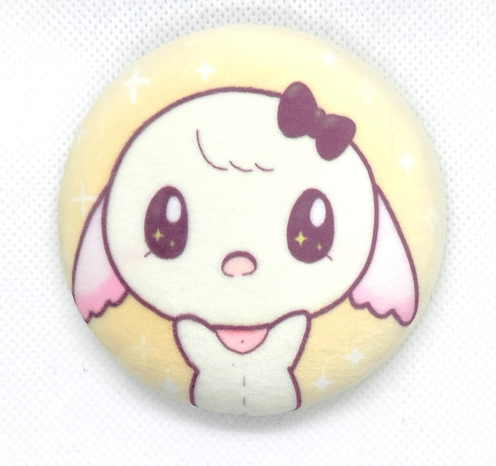 【シュガビタエブリデイズ】ちろる ふわふわ缶バッジ
