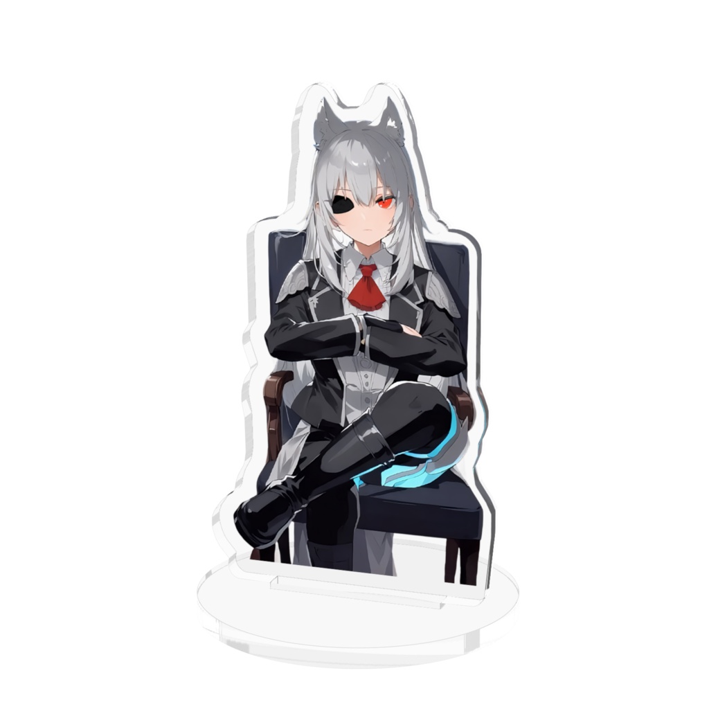 紅卯クロハムの[座ってるのにスタンドアクリルフィギュア]