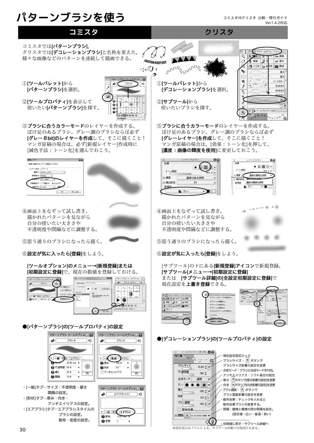 コミスタvsクリスタ 上 Comicstudio Clipstudiopaint 比較 移行ガイド Ver1 4 2対応 Pdf Tangerinefield Booth