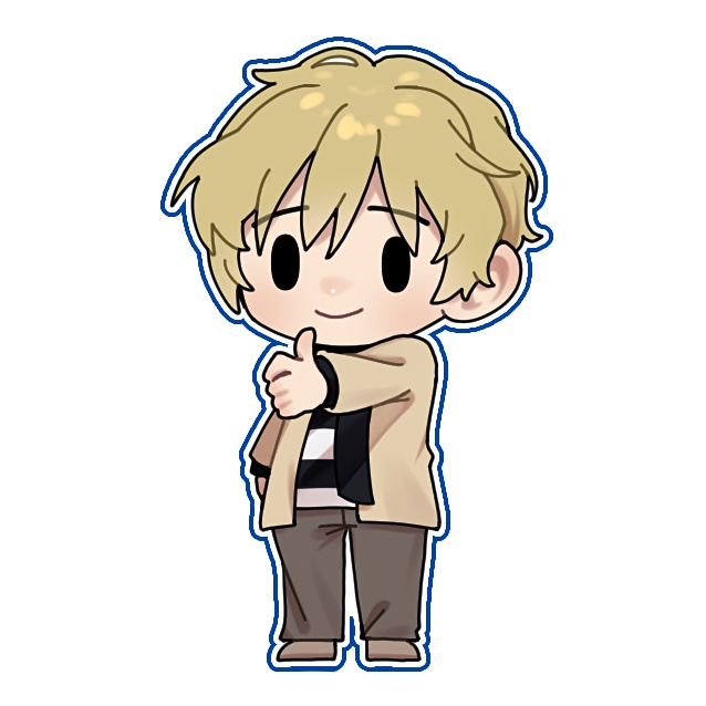 【非公式】ヒッチハイカーB/アクリルスタンド(5cm)