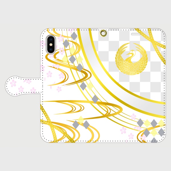 刀剣乱舞 鶴丸イメージ iPhone・Androidケース