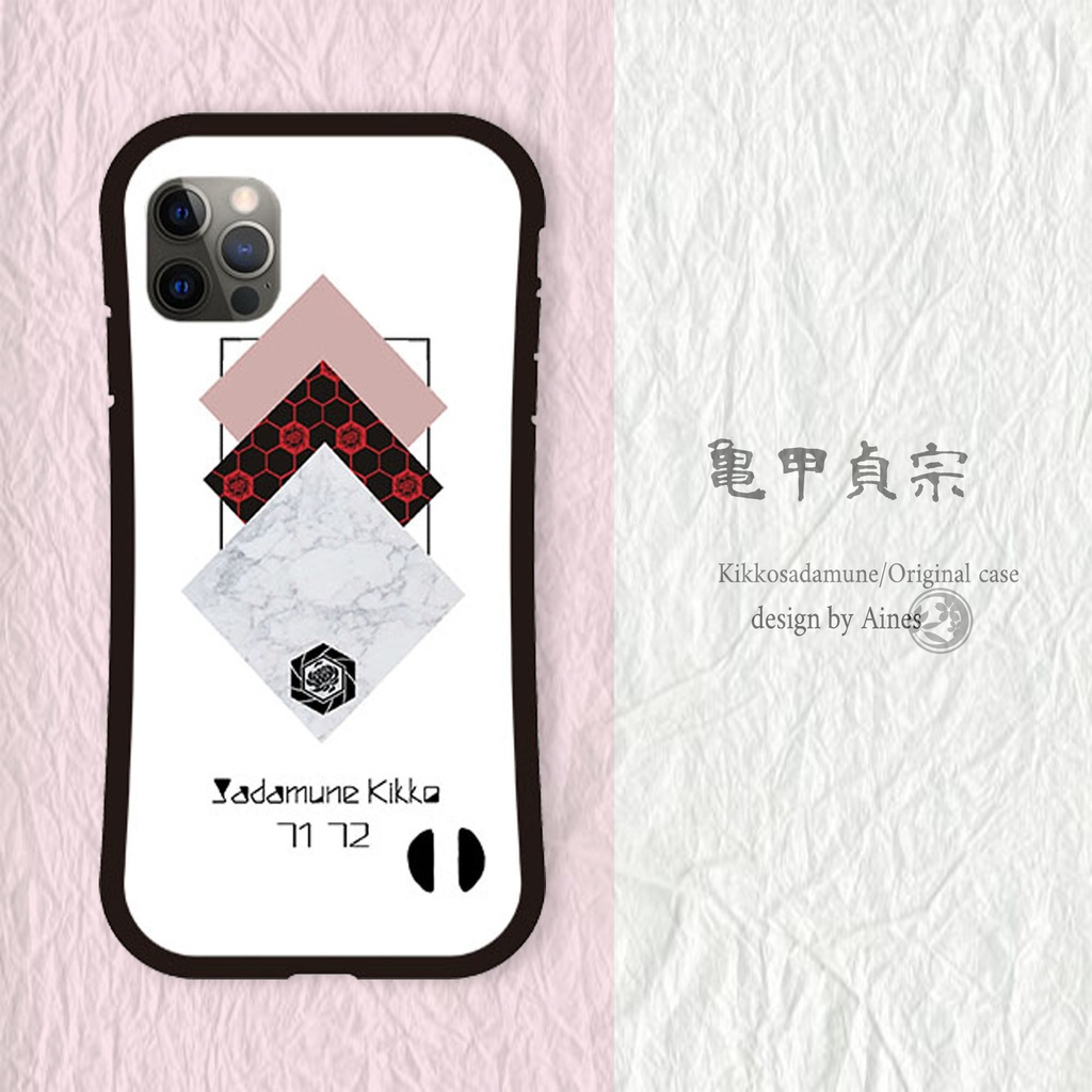 刀剣乱舞 亀甲貞宗イメージ iPhoneグリップケースNO.1 - aines - BOOTH