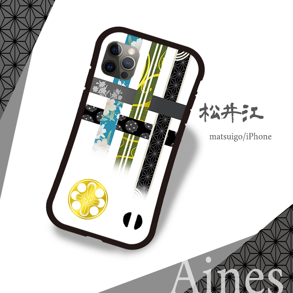 刀剣乱舞 松井江イメージ Iphoneグリップケース Aines Booth