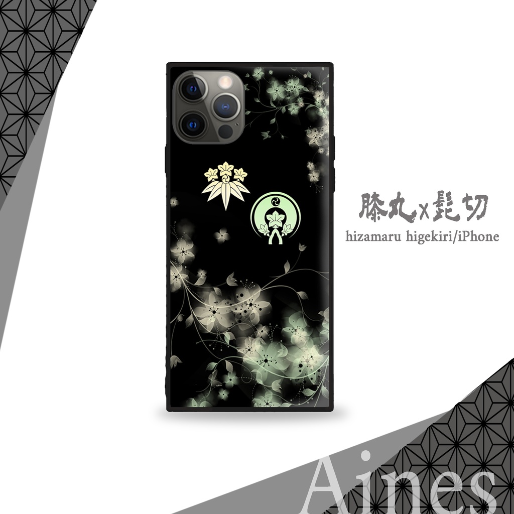 刀剣乱舞　源氏兄弟イメージ　iPhoneスクエアケース