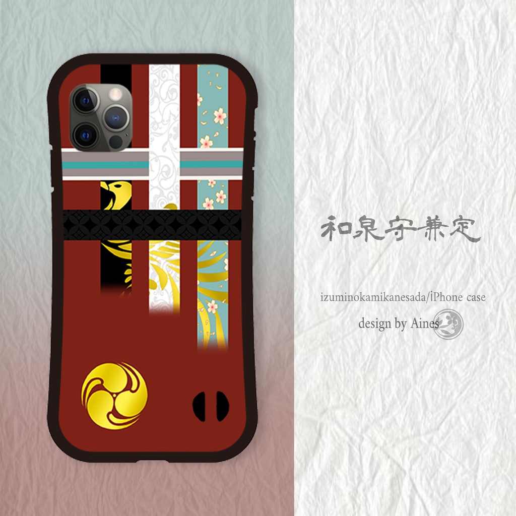 刀剣乱舞　和泉守兼定イメージ　iPhoneグリップケース　NO.2