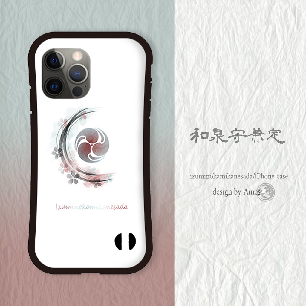 刀剣乱舞　和泉守兼定イメージ　iPhoneグリップケース　NO.4