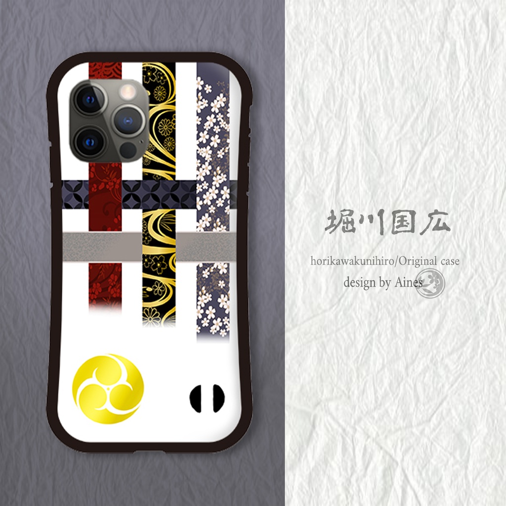 刀剣乱舞　堀川国広イメージ　iPhoneグリップケース　NO.2